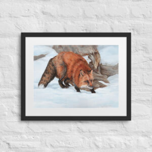 Frost & Flame (print + mat + frame)