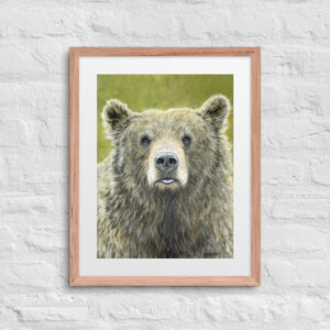 Mama Bear (print + mat + frame)