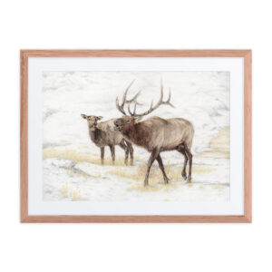 In a Rut (print + mat + frame)