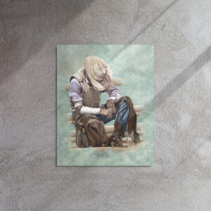 Reflecting (metal print)