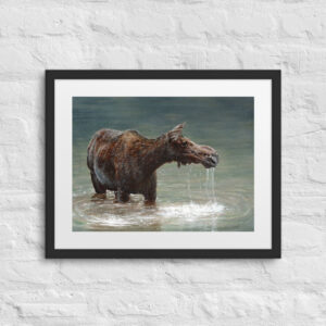 Alert (print + mat + frame)