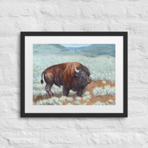 Restless (print + mat + frame)